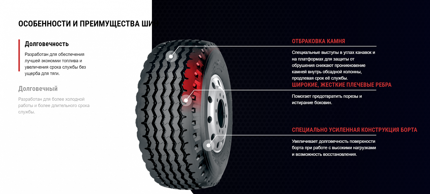 Грузовая шина Yokohama RY253 445/65 R22.5 168K, прицеп