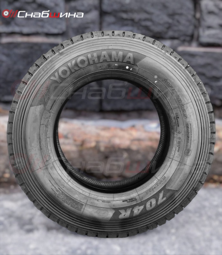 Грузовая шина Yokohama 704R 315/70 R22.5 154/150L, ведущая ось