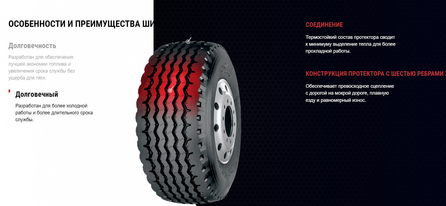 Грузовая шина Yokohama RY253 445/65 R22.5 168K, прицеп